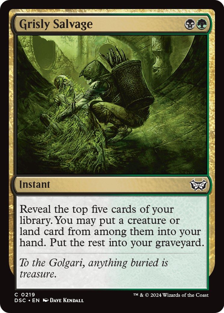 2024 Magic: The Gathering Duskmourn: House of Horror 2024 Magic: The Gathering Duskmourn: House of Horror #219 trading card