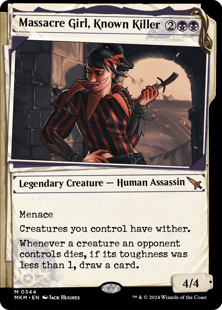 2024 Magic: The Gathering Murders at Karlov Manor 2024 Magic: The Gathering Murders at Karlov Manor #344 trading card