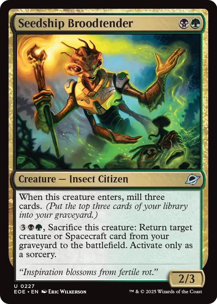 2025 Magic: The Gathering Edge of Eternities 2025 Magic: The Gathering Edge of Eternities #227 trading card