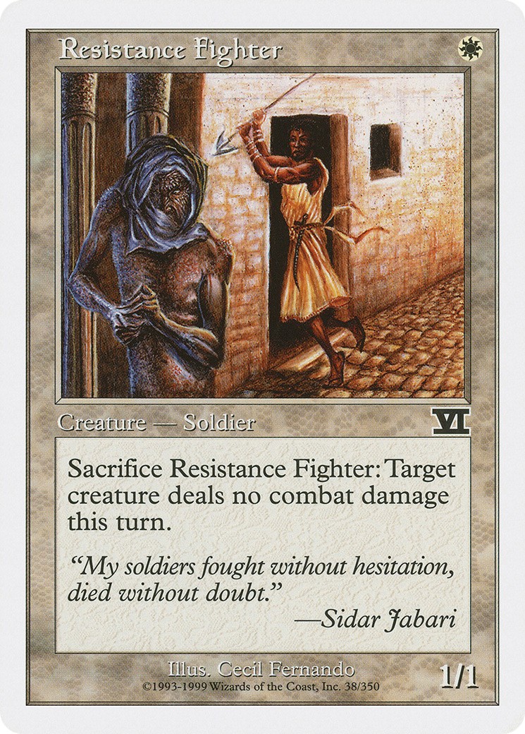 1999 Magic: The Gathering Classic Sixth Edition 1999 Magic: The Gathering Classic Sixth Edition #38 trading card