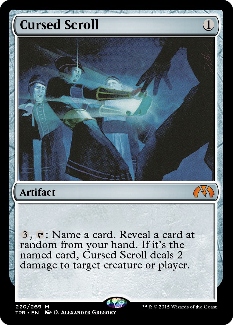 Cursed Scroll - Image 1