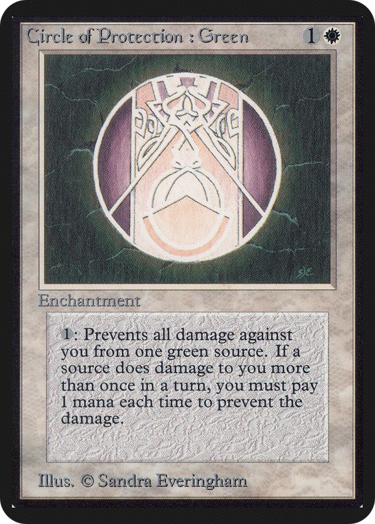 1993 Magic: The Gathering Alpha 1993 Magic: The Gathering Alpha #11 trading card