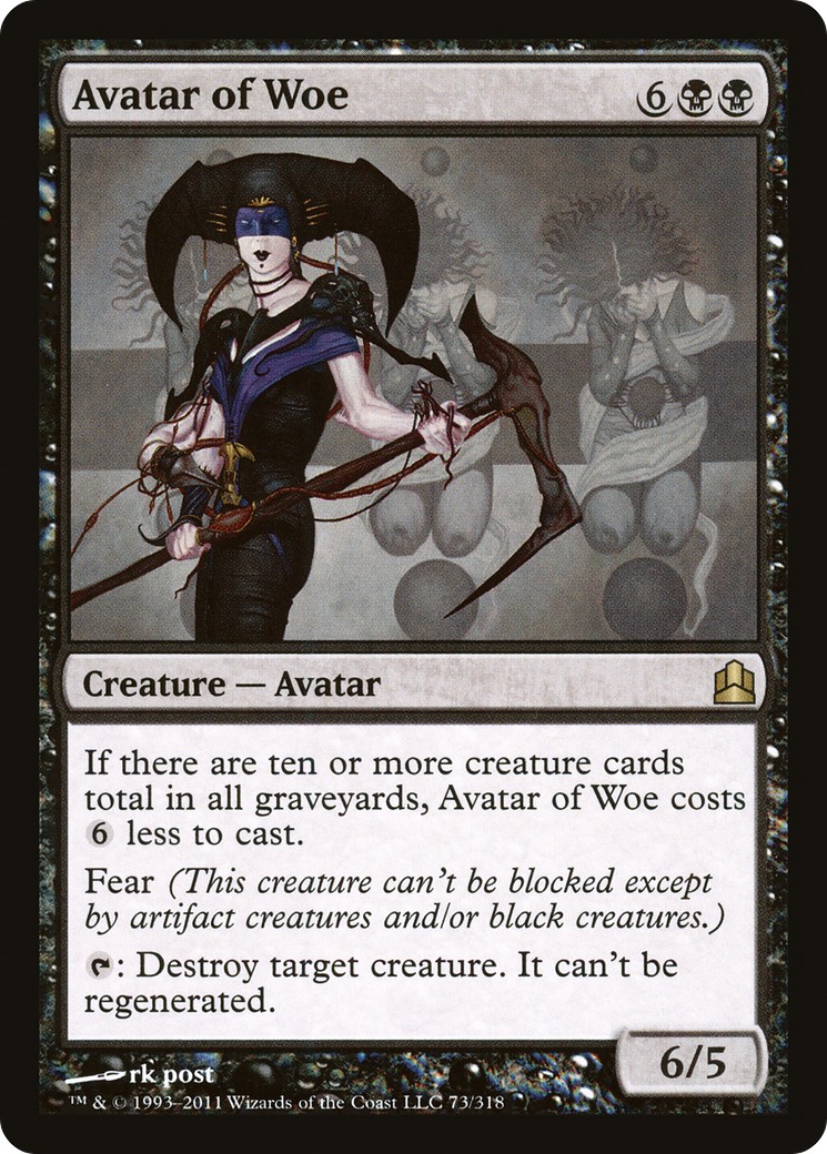 2011 Magic: The Gathering Commander 2011 Magic: The Gathering Commander #73 trading card