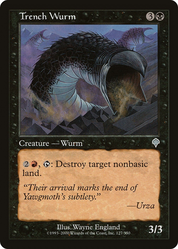 2000 Magic: The Gathering Invasion 2000 Magic: The Gathering Invasion #127 trading card
