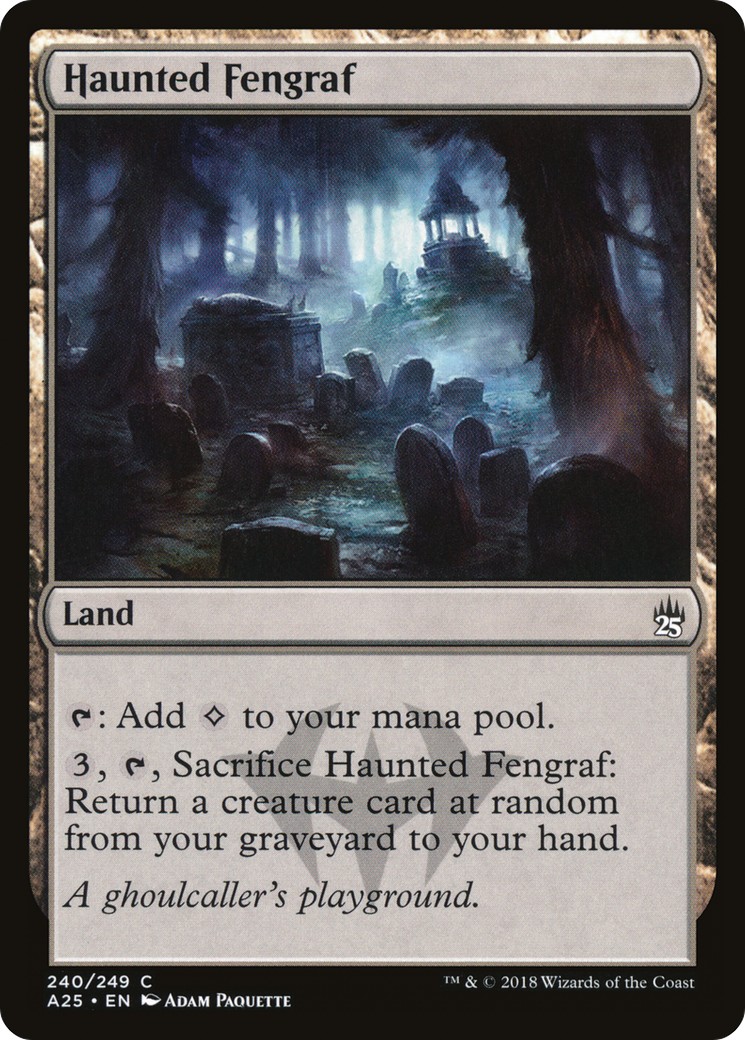 2018 Magic: The Gathering Masters 25 2018 Magic: The Gathering Masters 25 #240 trading card