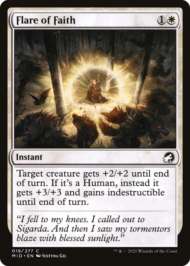 2021 Magic: The Gathering Innistrad: Midnight Hunt 2021 Magic: The Gathering Innistrad: Midnight Hunt #19 trading card