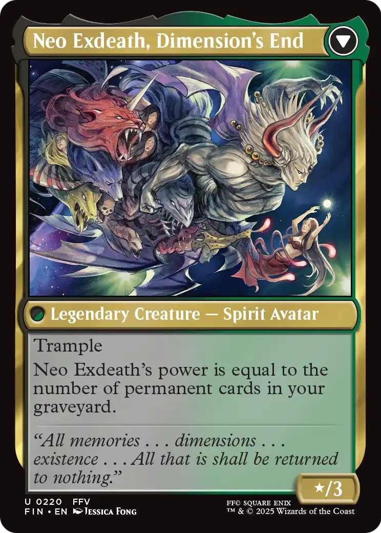 Exdeath, Void Warlock // Neo Exdeath, Dimension's End thumbnail 2