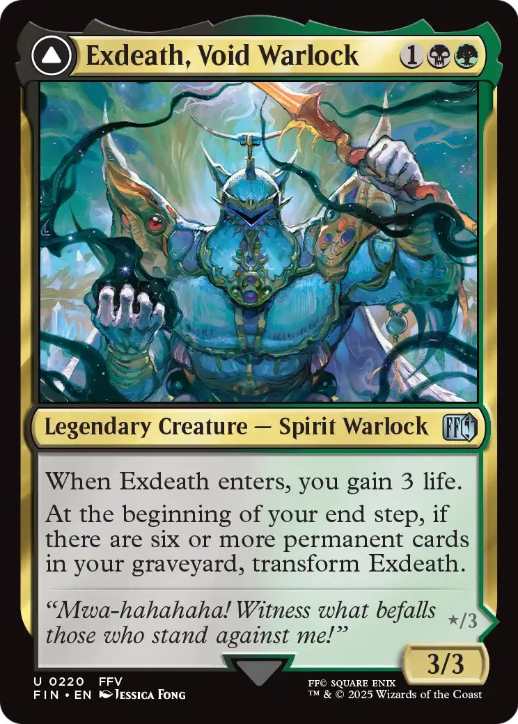 2025 Magic: The Gathering Final Fantasy 2025 Magic: The Gathering Final Fantasy #220 trading card