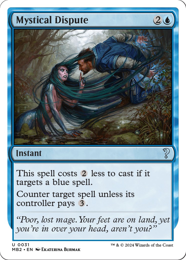 2024 Magic: The Gathering Mystery Booster 2 2024 Magic: The Gathering Mystery Booster 2 #31 trading card