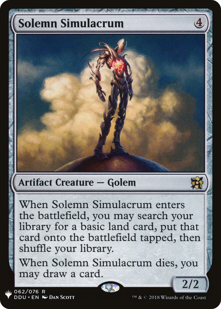 2019 Magic: The Gathering The List 2019 Magic: The Gathering The List #DDU-62 trading card