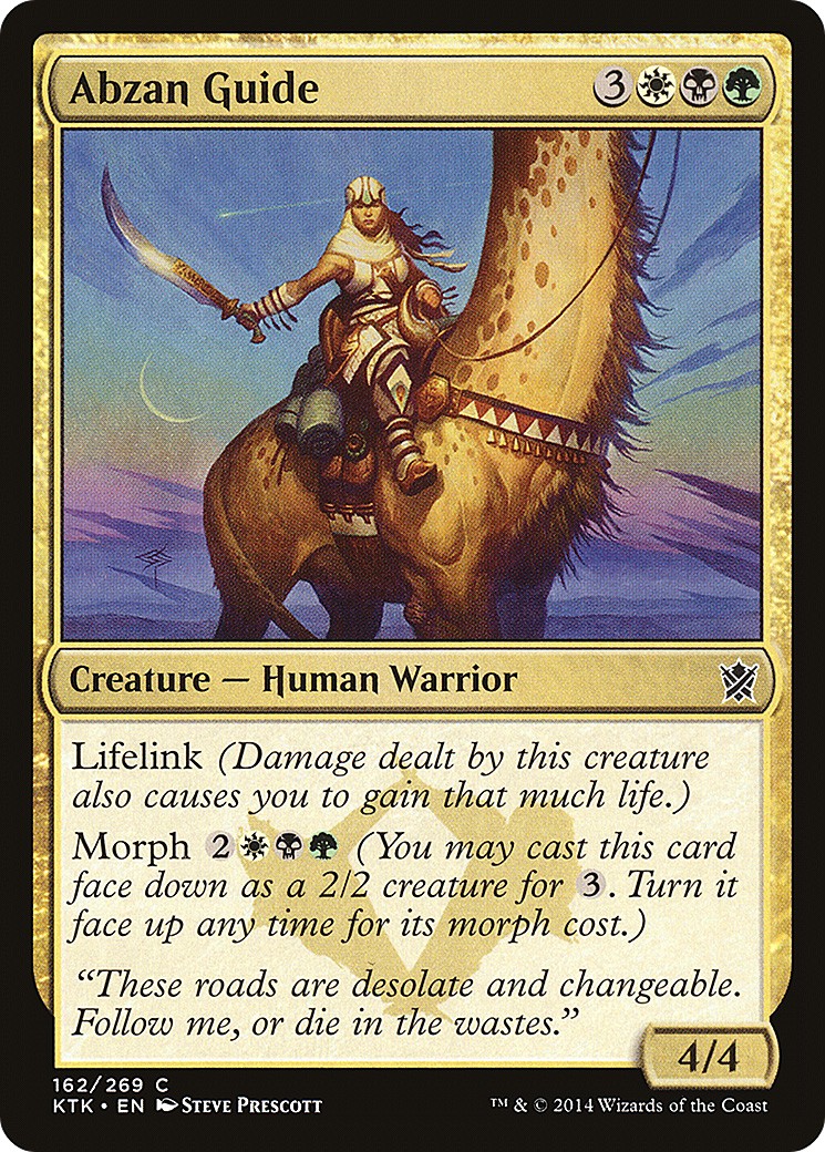 2014 Magic: The Gathering Khans of Tarkir 2014 Magic: The Gathering Khans of Tarkir #162 trading card
