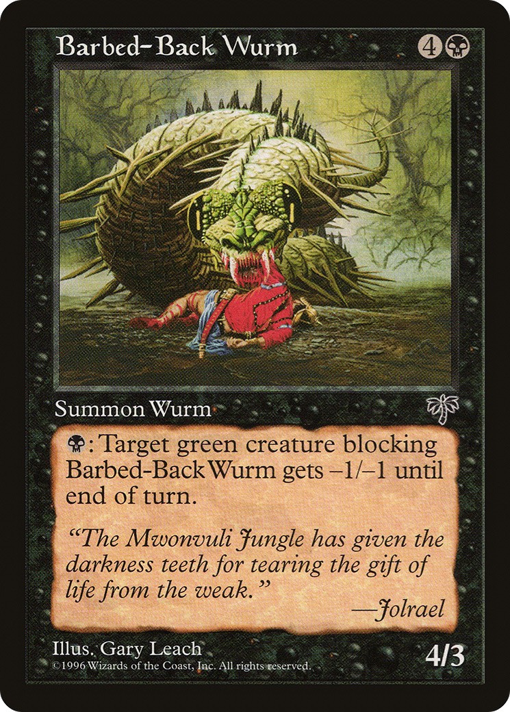 Barbed-Back Wurm - Image 1