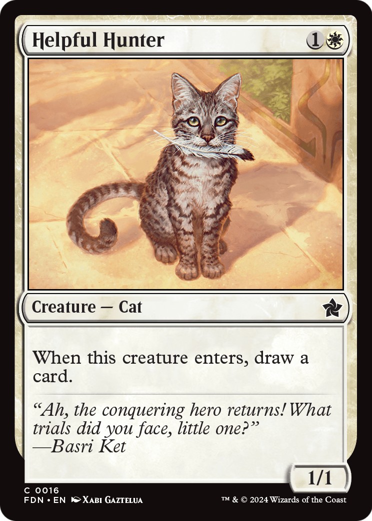 2024 Magic: The Gathering Foundations 2024 Magic: The Gathering Foundations #16 trading card