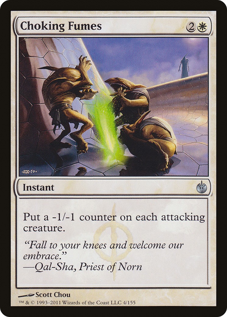 2011 Magic: The Gathering Mirrodin Besieged 2011 Magic: The Gathering Mirrodin Besieged #4 trading card
