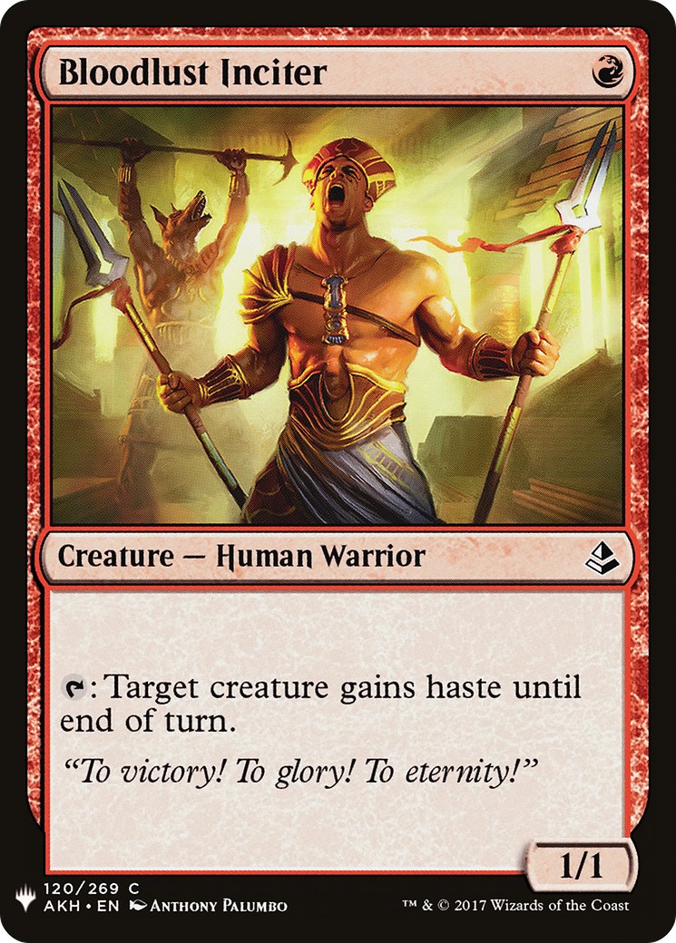 2019 Magic: The Gathering The List 2019 Magic: The Gathering The List #AKH-120 trading card