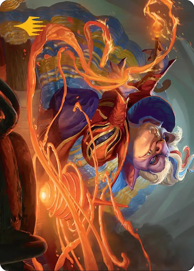 2026 Magic: The Gathering Secrets of Strixhaven Art Series Goblin Glasswright // Goblin Glasswright #13 trading card
