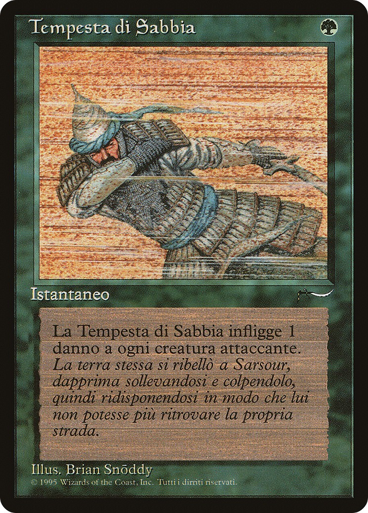 1995 Magic: The Gathering Rinascimento 1995 Magic: The Gathering Rinascimento #137 trading card