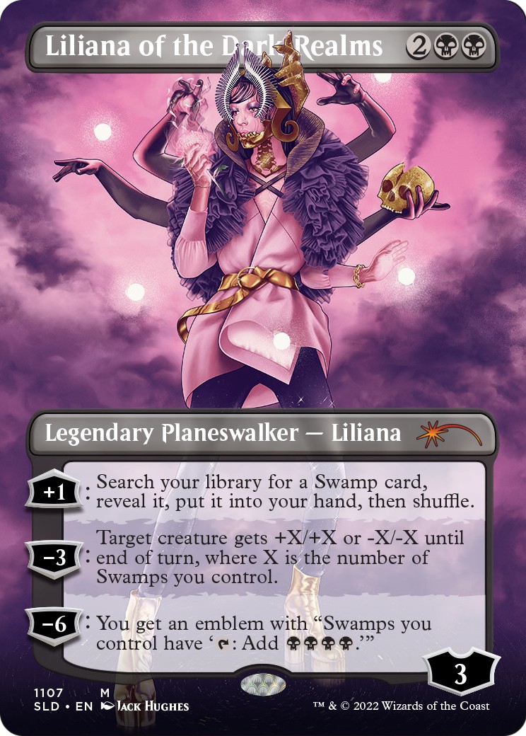 2022 Magic: The Gathering Secret Lair Drop 2022 Magic: The Gathering Secret Lair Drop #1107 trading card
