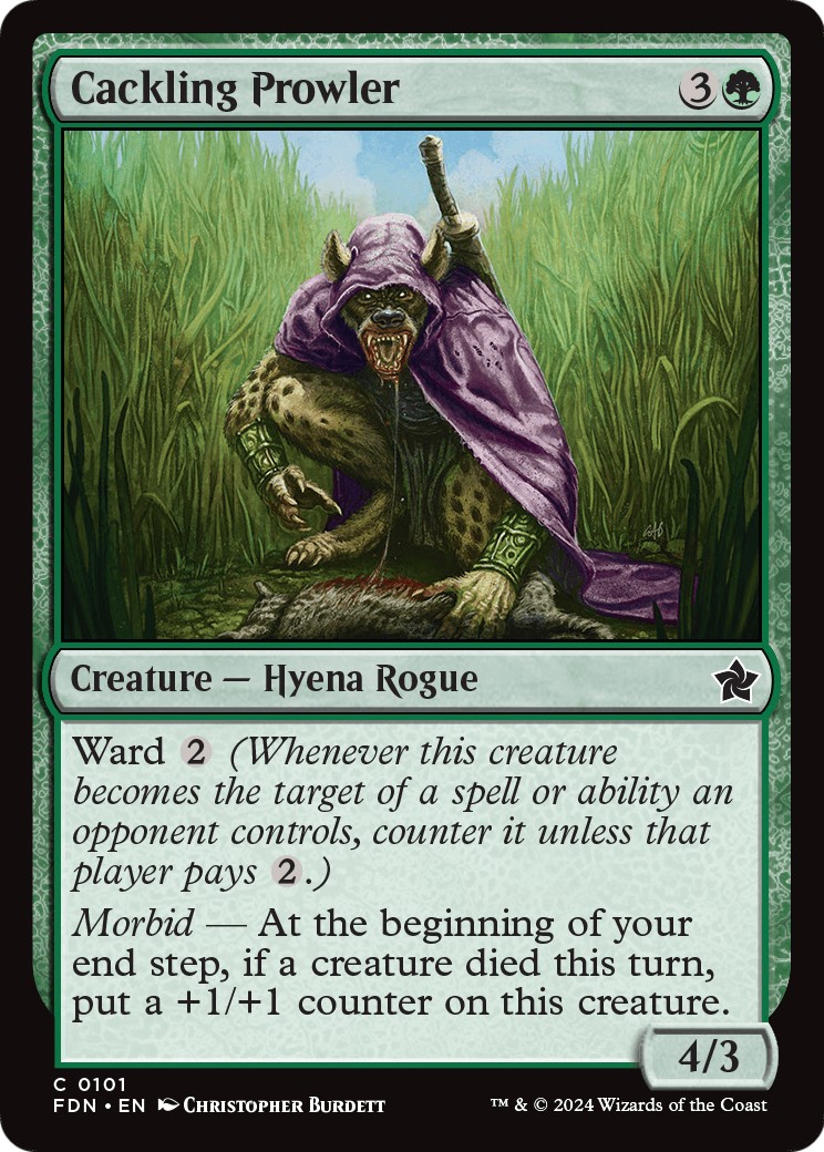 Cackling Prowler - Image 1