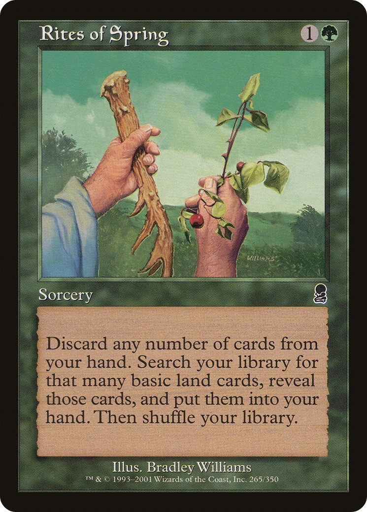 2001 Magic: The Gathering Odyssey 2001 Magic: The Gathering Odyssey #265 trading card