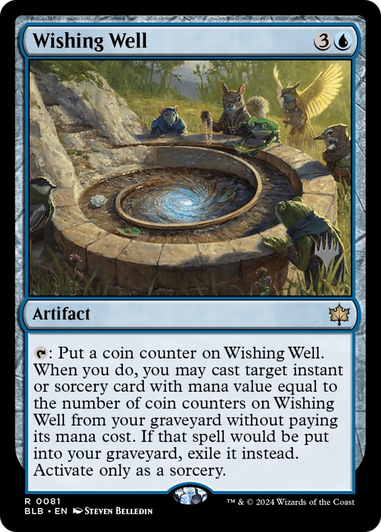 2024 Magic: The Gathering Bloomburrow Promos 2024 Magic: The Gathering Bloomburrow Promos #81p trading card
