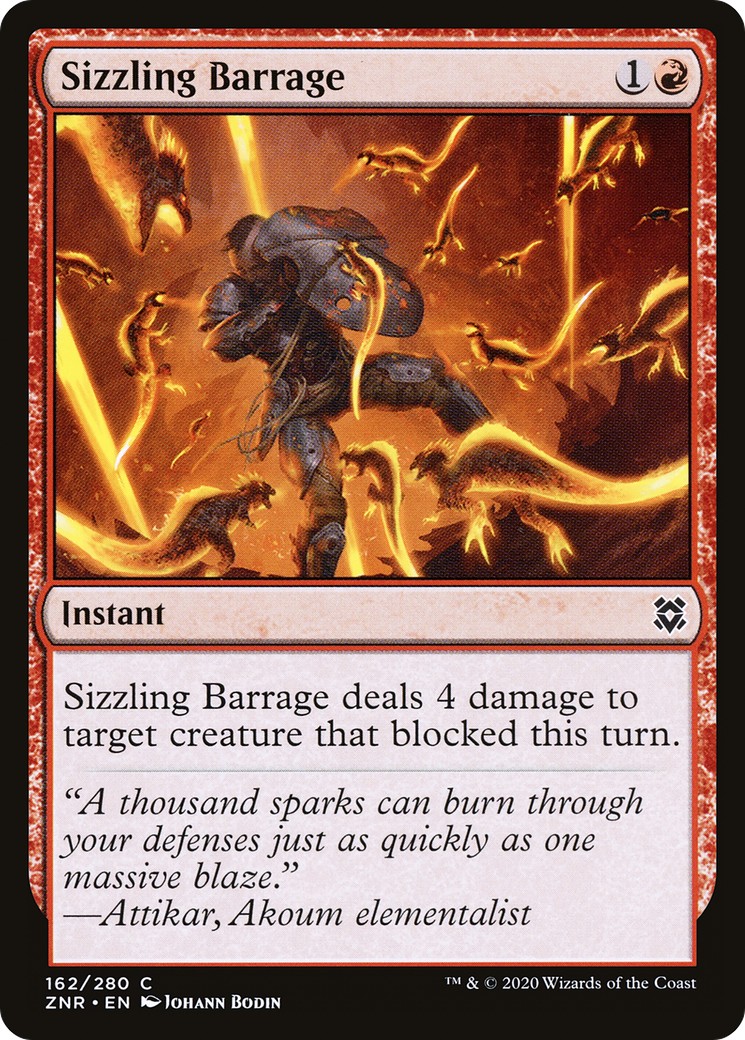 Sizzling Barrage - Image 1