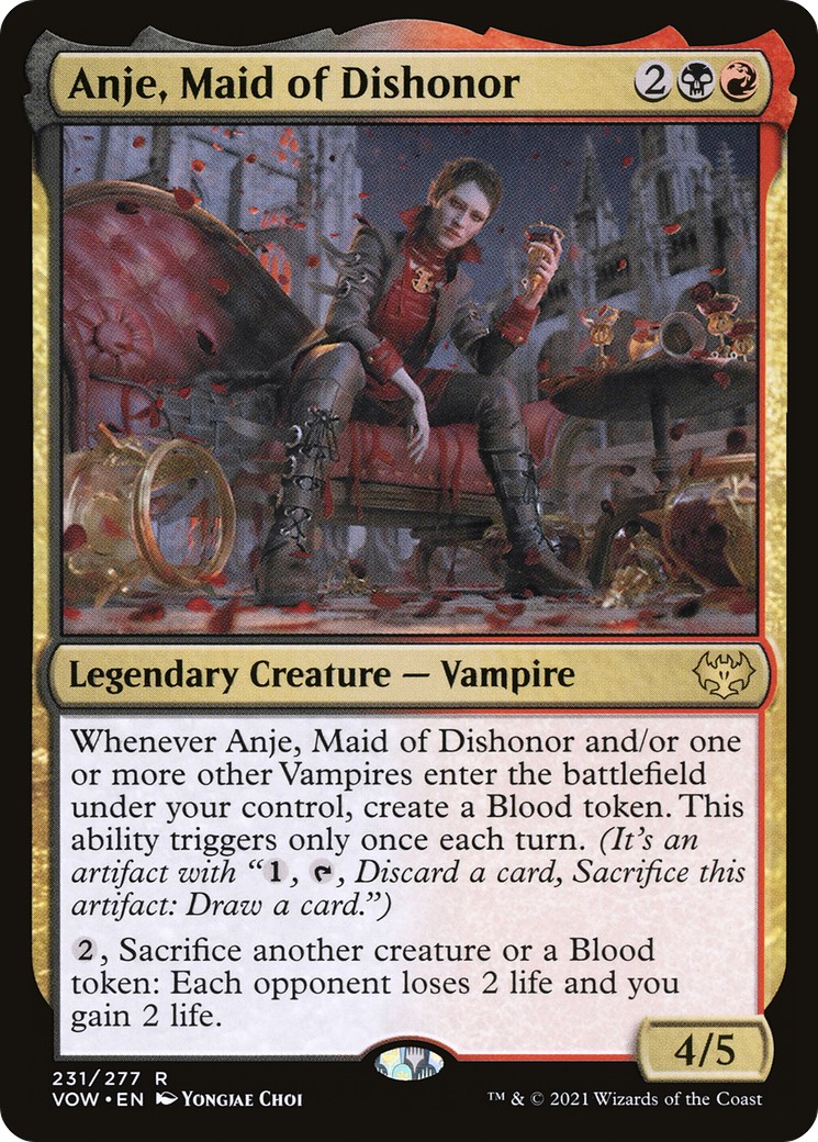 2021 Magic: The Gathering Innistrad: Crimson Vow 2021 Magic: The Gathering Innistrad: Crimson Vow #231 trading card