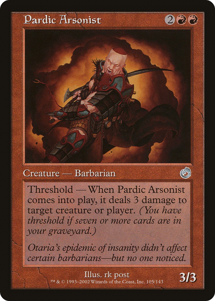 2002 Magic: The Gathering Torment 2002 Magic: The Gathering Torment #105 trading card