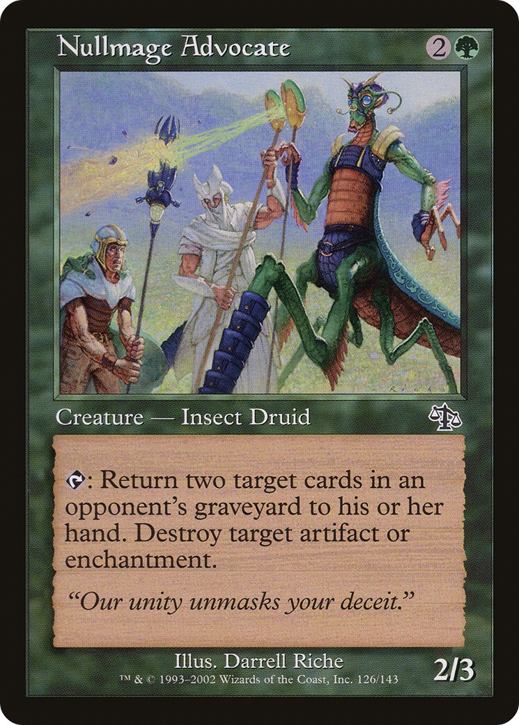 2002 Magic: The Gathering Judgment 2002 Magic: The Gathering Judgment #126 trading card