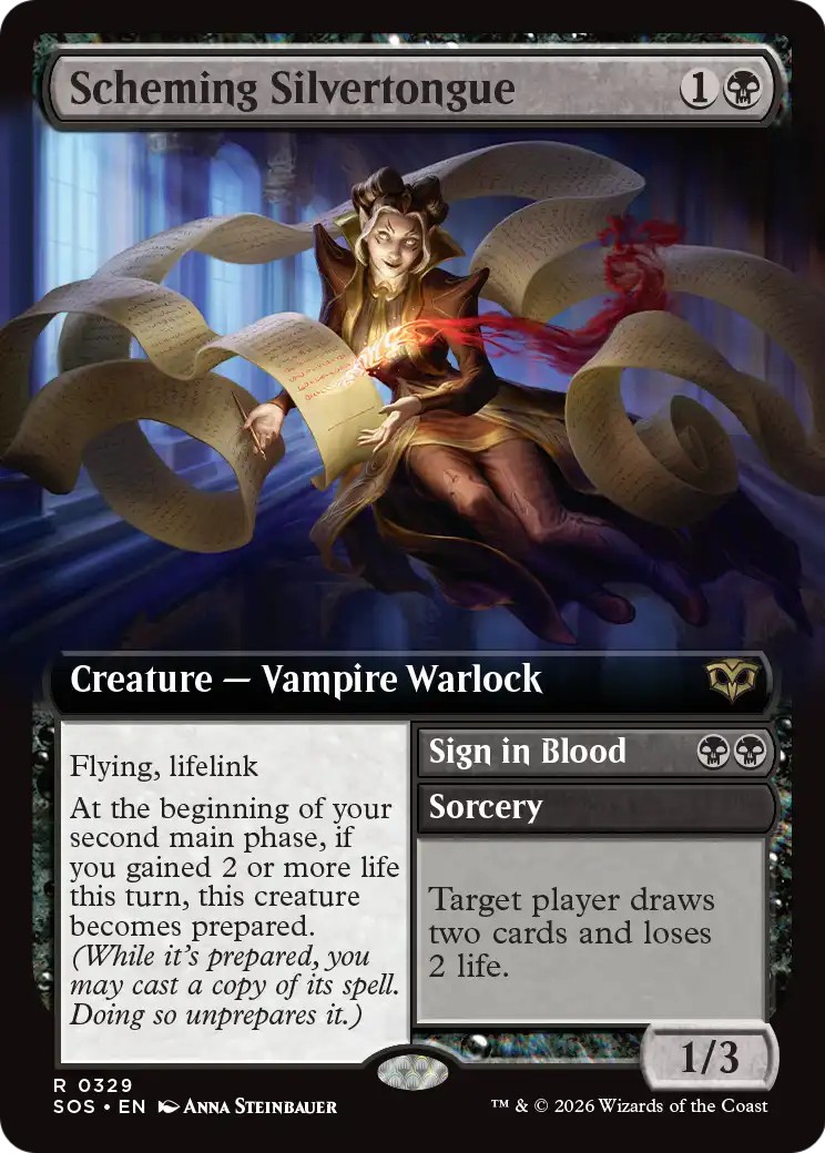 2026 Magic: The Gathering Secrets of Strixhaven 2026 Magic: The Gathering Secrets of Strixhaven #329 trading card