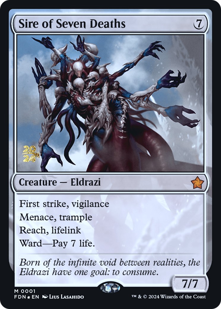 2024 Magic: The Gathering Foundations Promos 2024 Magic: The Gathering Foundations Promos #1s trading card
