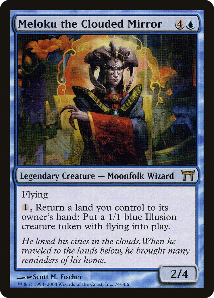2004 Magic: The Gathering Champions of Kamigawa 2004 Magic: The Gathering Champions of Kamigawa #74 trading card