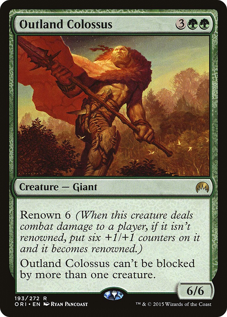 2015 Magic: The Gathering Magic Origins 2015 Magic: The Gathering Magic Origins #193 trading card
