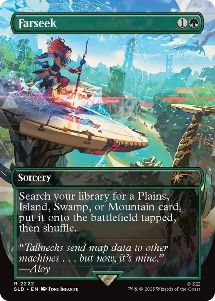 2025 Magic: The Gathering Secret Lair Drop 2025 Magic: The Gathering Secret Lair Drop #2222 trading card