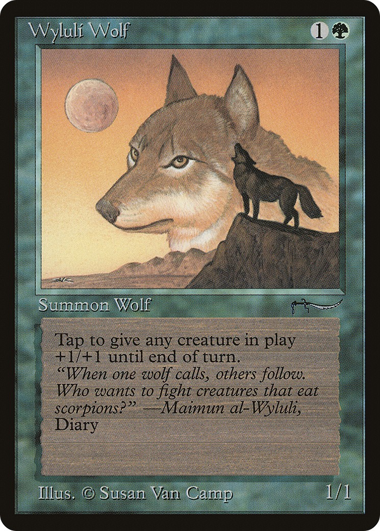 1993 Magic: The Gathering Arabian Nights 1993 Magic: The Gathering Arabian Nights #55† trading card