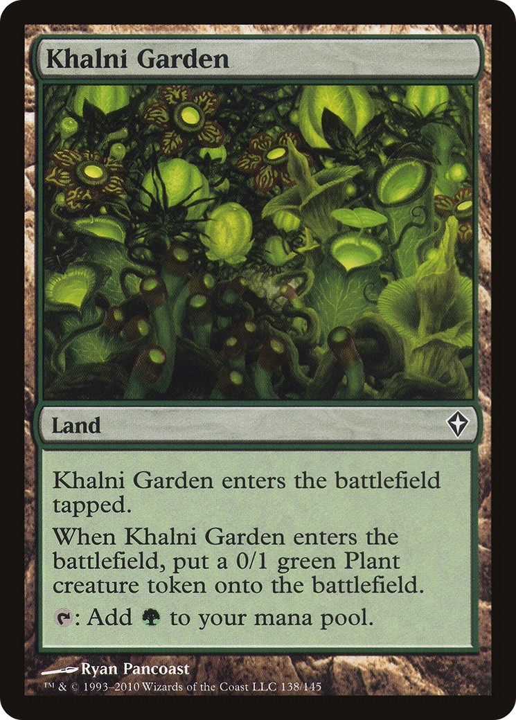 2010 Magic: The Gathering Worldwake 2010 Magic: The Gathering Worldwake #138 trading card