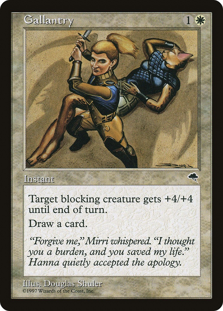 1997 Magic: The Gathering Tempest 1997 Magic: The Gathering Tempest #20 trading card