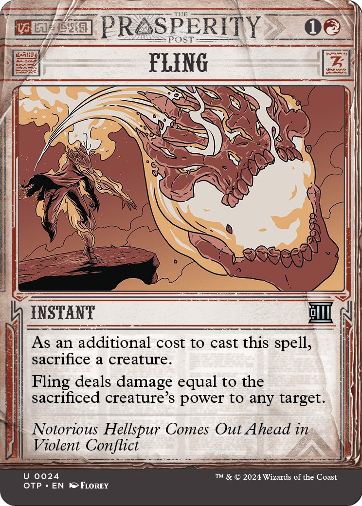 2024 Magic: The Gathering Breaking News 2024 Magic: The Gathering Breaking News #24 trading card