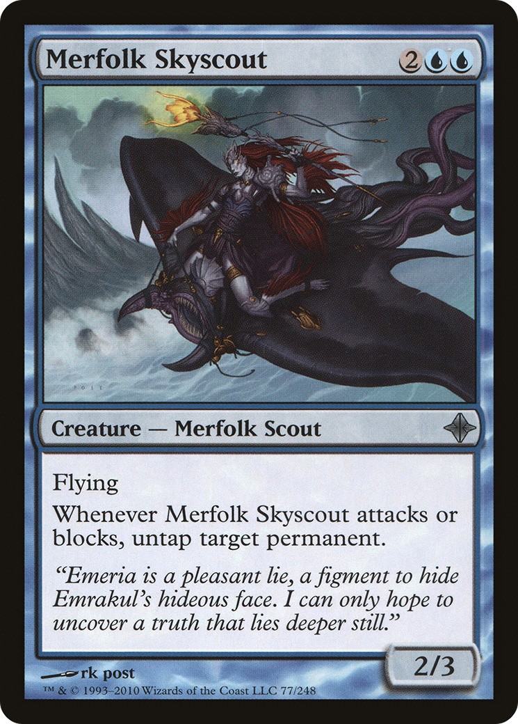 2010 Magic: The Gathering Rise of the Eldrazi 2010 Magic: The Gathering Rise of the Eldrazi #77 trading card