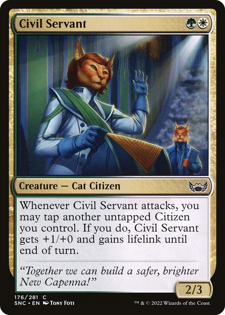 2022 Magic: The Gathering Streets of New Capenna 2022 Magic: The Gathering Streets of New Capenna #176 trading card
