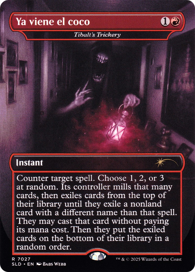 2025 Magic: The Gathering Secret Lair Drop 2025 Magic: The Gathering Secret Lair Drop #7027 trading card