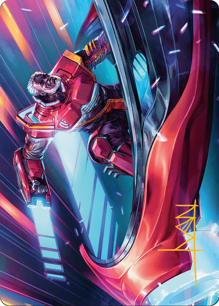 2025 Magic: The Gathering Aetherdrift Art Series 2025 Magic: The Gathering Aetherdrift Art Series #17 trading card