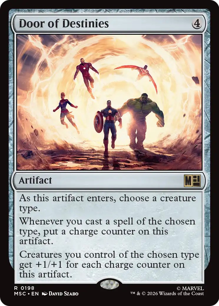 2026 Magic: The Gathering Marvel Super Heroes 2026 Magic: The Gathering Marvel Super Heroes #198 trading card