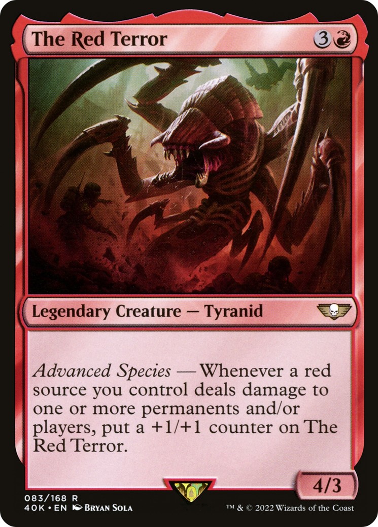 2022 Magic: The Gathering Warhammer 40,000 2022 Magic: The Gathering Warhammer 40,000 #83 trading card