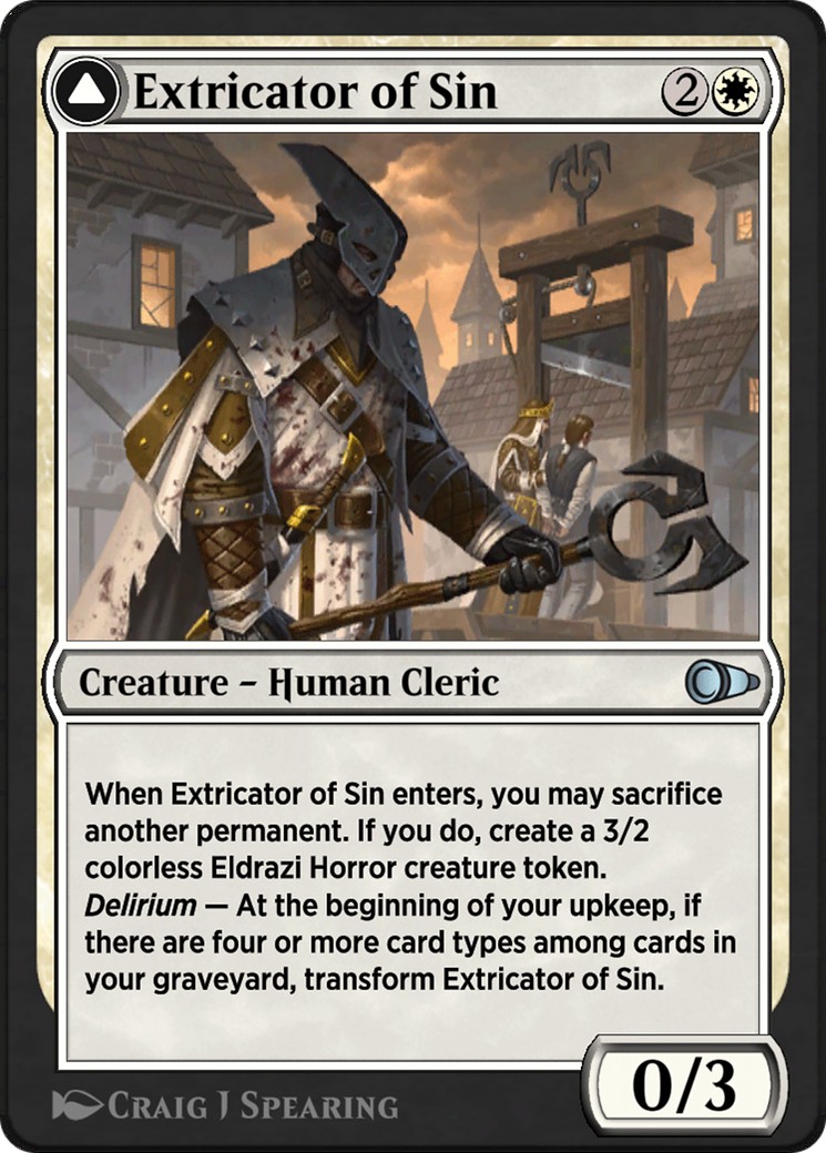Extricator of Sin // Extricator of Flesh - Image 1