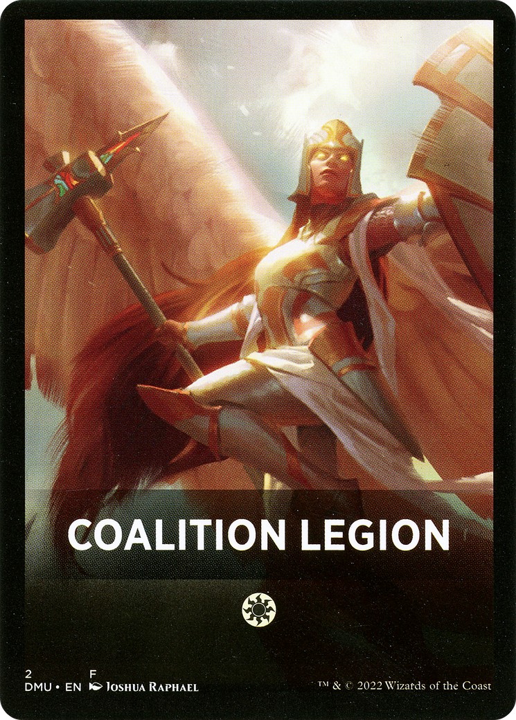 2022 Magic: The Gathering Dominaria United Jumpstart Front Cards Coalition Legion #2 trading card