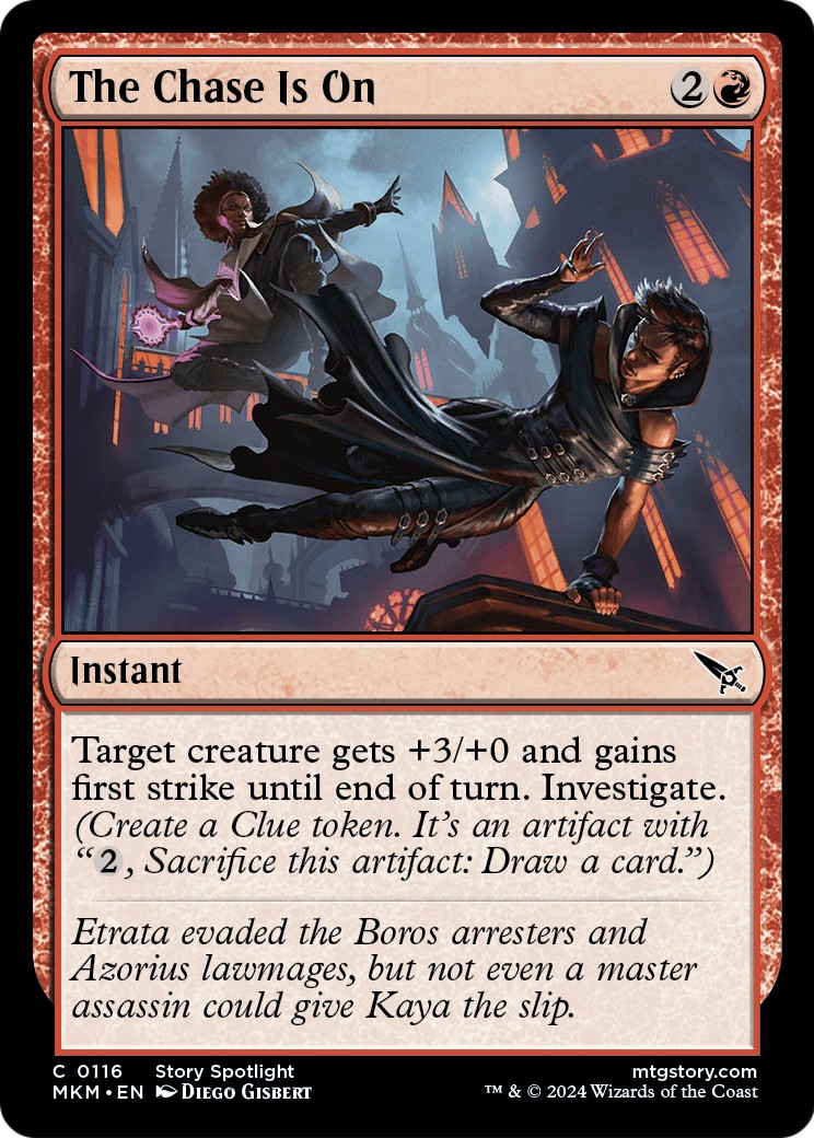 2024 Magic: The Gathering Murders at Karlov Manor 2024 Magic: The Gathering Murders at Karlov Manor #116 trading card