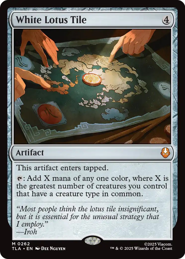 2025 Magic: The Gathering Avatar: The Last Airbender 2025 Magic: The Gathering Avatar: The Last Airbender #262 trading card
