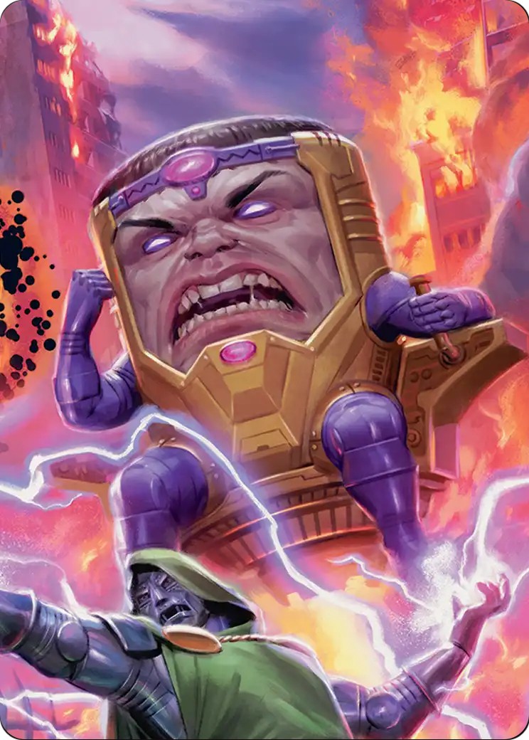 2026 Magic: The Gathering Marvel Super Heroes Art Series 2026 Magic: The Gathering Marvel Super Heroes Art Series #9b trading
