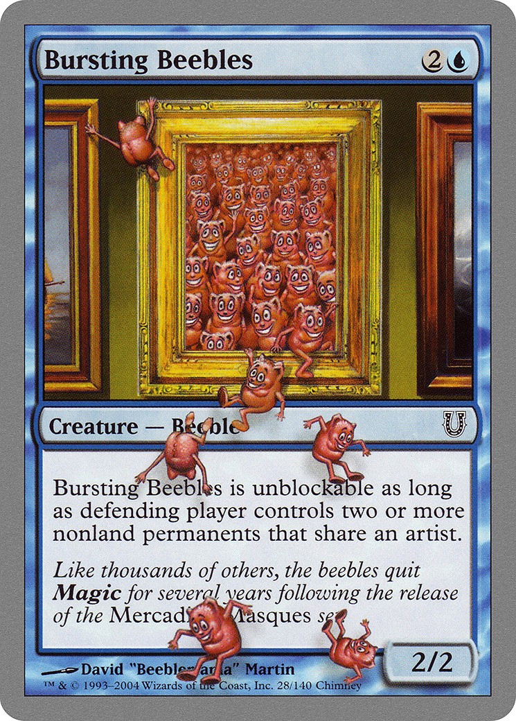 2004 Magic: The Gathering Unhinged 2004 Magic: The Gathering Unhinged #28 trading card
